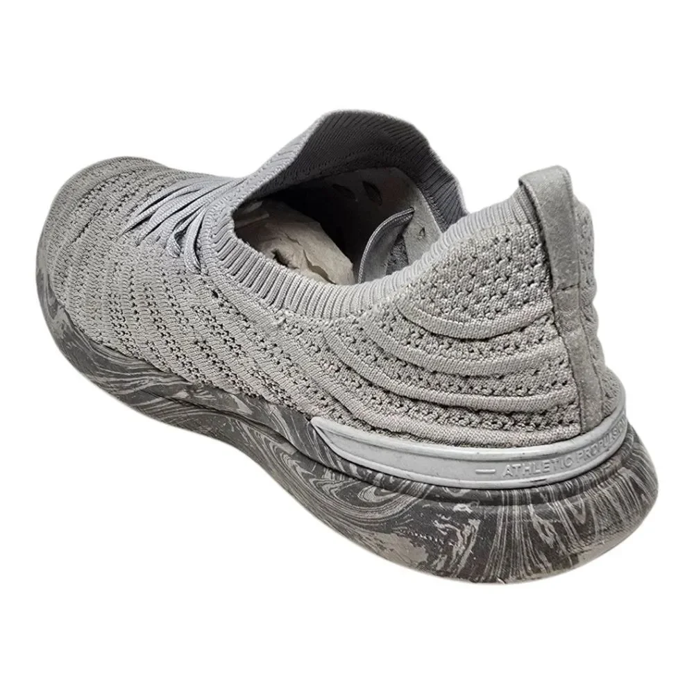 APL Athletic Propulsion Labs Gray Techloom Wave Mens Running Sneakers Size 13
